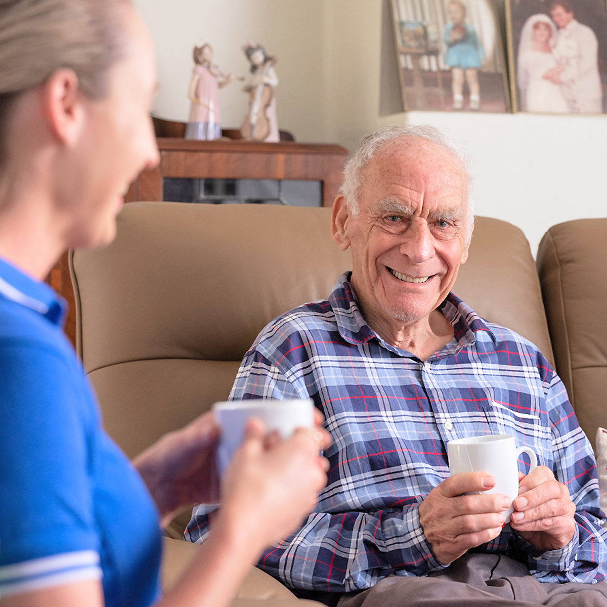 elderly care home visits